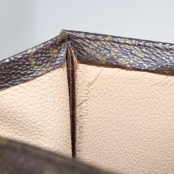 LOUIS VUITTON Monogram Sac Plat Hand Bag M51140 LV Auth 142772 - Picture 11 of 16